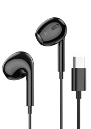 Наушники с микрофоном Hoco M101 Max Type-C черные