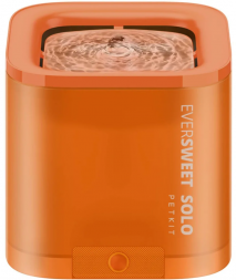 Питьевой фонтан для животных c системой фильтрации Eversweet Petkit Solo оранжевый