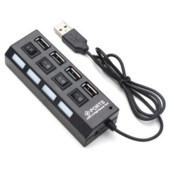USB-HUB Китай 4 порта, P-1020 черный