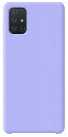 Накладка для Samsung Galaxy A51 Silicone cover лаванда