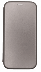 Чехол-книжка Xiaomi Pocophone F4 GT Fashion Case кожаная боковая серебристая