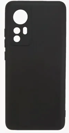  Накладка для Xiaomi Mi 12T Silicone cover без логотипа темно-синяя