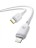  Кабель-зарядка Type-C на Lightning Baseus Silky Series 20W 2м (P10377700213-01) белый