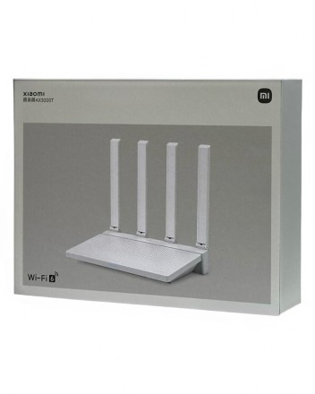  Wi-Fi роутер Xiaomi Mi Router AX3000T 3000Mbps/Wi-Fi6 (RD03) белый