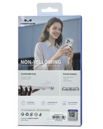 Накладка для i-Phone 17 Keephone Non-Yellowing прозрачный