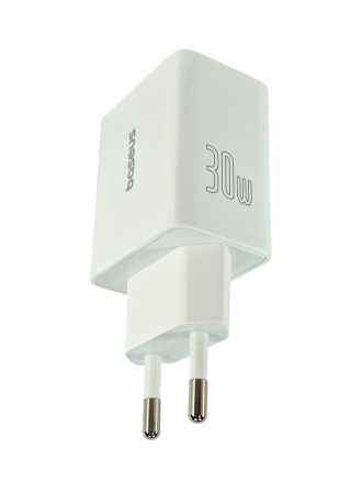  Сетевое зар. устр. Baseus Cube Pro Fast Charger 1USB/1C 30W P10111404213-00 белое