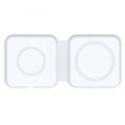 Беспроводное зарядное устройство 2-in-1 15W для Apple i-Phone 12/ Watch TGVI'S D21 белая