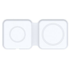 Беспроводное зарядное устройство 2-in-1 15W для Apple i-Phone 12/ Watch TGVI&#039;S D21 белая
