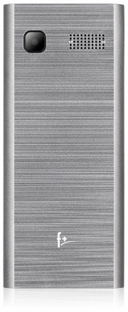  Мобильный телефон F+ B241 2.4"/240x320/2500mAh/2 SIM/MicroSD/ серебристый