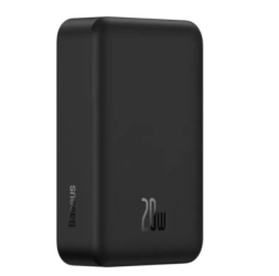 Powerbank с беспроводной зарядкой Baseus Magnetic Wireless 20000mAh 20W (PPCX150001) чёрный