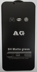 Защитное стекло для i-Phone 13/13 Pro 6.1&quot; AG матовое чёрное