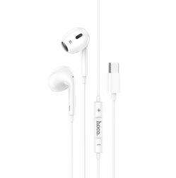 Стереонаушники Hoco M1 Max Type-C с микрофоном 1.2м белый