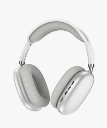 Стереонаушники Bluetooth полноразмерные Borofone BO22 BT5.3/12ч серебристые