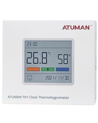 Датчик температуры и влажности ATuMan Duka TH1 EU белый