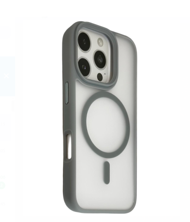  Накладка для i-Phone 16 Pro Keephone Mago Pro MagSnap серый