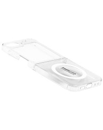 Накладка для Samsung Galaxy Z Flip 6 силикон MagSafe Clear Case