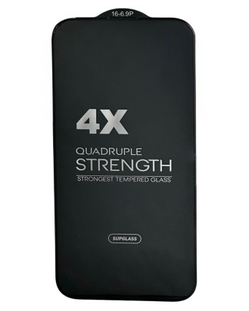  Защитное стекло для i-Phone 16 Pro Max Supglass SG-01 3D чёрное