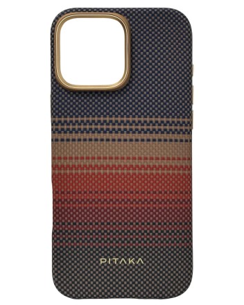  Накладка для i-Phone 16 Pro Max 6.9" Pitaka Military-Grade Protective Case (Sunset)