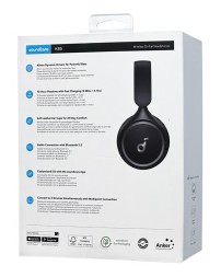 Стереонаушники Bluetooth полноразмерные Anker Soundcore A3012 черные