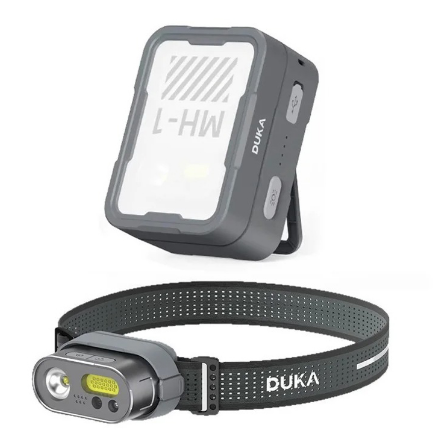  Налобный фонарь ATuMan MH1 Intelligent Multifunction Headlamp (с зарядным кейсом) черный