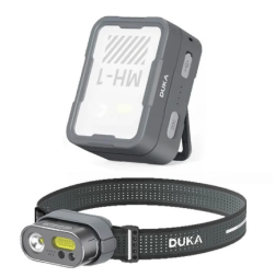 Налобный фонарь ATuMan MH1 Intelligent Multifunction Headlamp (с зарядным кейсом) черный