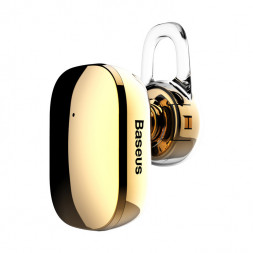 Мобильная Bluetooth-гарнитура Baseus Encok A02 BT4.1/60mAh/5ч золотая