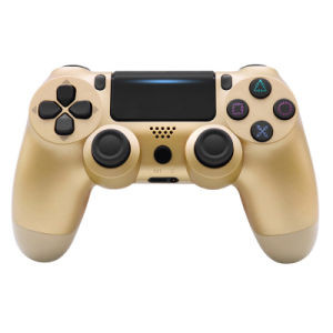 Bluetooth-контроллер для Playstation 4 золотой