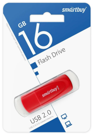  USB флеш накопитель Smartbuy 16GB Scout (SB016GB2SCR) красный