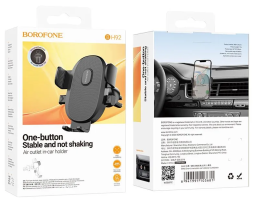 Держатель в автомобиль в воздуховод Borofone BH92 черный