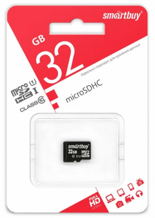 micro SDHC карта памяти Smartbuy 32GB Class 10 (без адаптера) LE