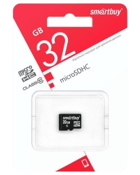 micro SDHC карта памяти Smartbuy 32GB Class 10 (без адаптера) LE