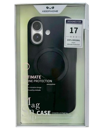  Накладка для i-Phone 17 Keephone Magi Pro MagSnap черный