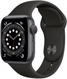 Apple Watch Series 6 40мм РСТ (MG133RU/A) серый космос