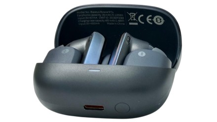  Мобильная Bluetooth-гарнитура Baseus Bowie M2s BT5.2/67mAh (600mAh)/7ч/ANC (NGTW350001) черная