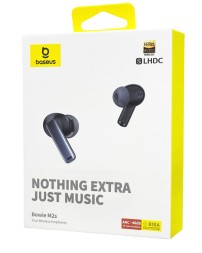 Мобильная Bluetooth-гарнитура Baseus Bowie M2s BT5.2/67mAh (600mAh)/7ч/ANC (NGTW350001) черная