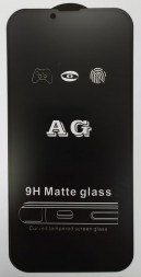 Защитное стекло для iPhone 13 Pro Max 6.7&quot; AG матовое чёрное