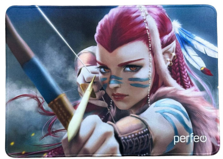  Perfeo Коврик для компьютерной мыши "Anime", Рис.6 (350*250*4 мм), ткань+резиновое основание