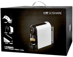 Капсульная кофемашина Scishare Capsule Coffee Machine S1106 белая