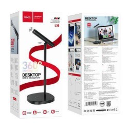 Микрофон настольный Hoco L16 черный