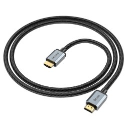 Кабель HDMI - HDMI v2.1 Hoco US03 8K/60Hz 1м черный