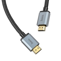 Кабель HDMI - HDMI v2.1 Hoco US03 8K/60Hz 1м черный