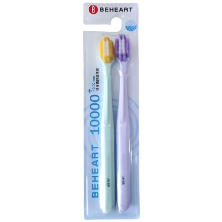  Набор зубных щёток Beheart Wide Head Soft Bristle Toothbrush（2шт）