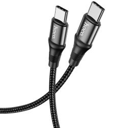 Usb Кабель-зарядка Type-C на Type-C Hoco X50 5A 100W 2м черный