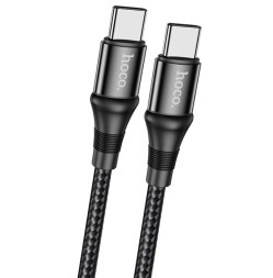 Usb Кабель-зарядка Type-C на Type-C Hoco X50 5A 100W 2м черный