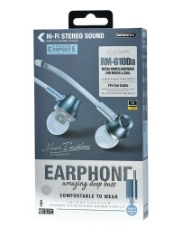 Наушники с микрофоном Remax RM-610Da Type-C серебристые