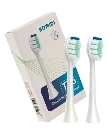  Насадки на зубную щетку BOMIDI TX5 (2шт) белые