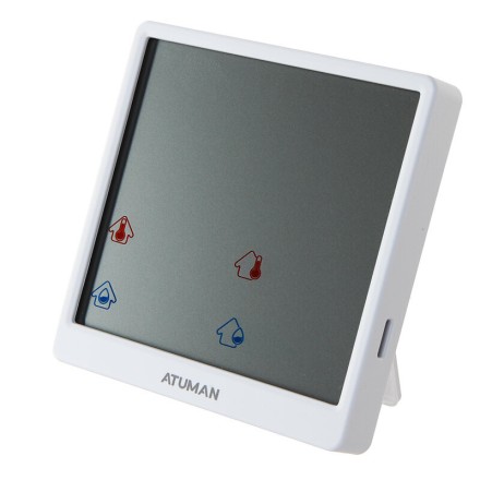  Датчик температуры и влажности ATuMan Duka TH3 EU белый