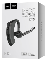 Bluetooth-гарнитура Hoco E15 черная