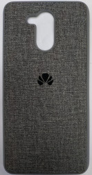 Накладка для Huawei Honor 6c Pro силиконовая ткань с логотипом в ассортименте