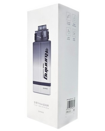  Бутылка для воды Xiaomi Quange Tritan Bottle 760ml (TR102-760) черная